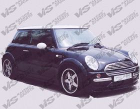 2003-2006 Mini Cooper S 2dr Euro Tech Style Side Skirts by ViS - 02BMMC2DET-004