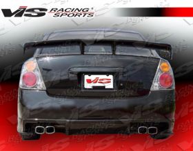2002-2004 Nissan Altima 4dr Ballistix Style Rear Bumper by ViS - 02NSALT4DBMX-002
