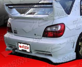 2002-2003 Subaru Impreza WRX 4dr Alfa FRP Rear Bumper by ViS - VIS-02SBWRX4DALF-002