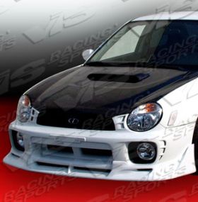 2002-2003 Subaru Impreza WRX 4dr Tracer FRP Front Lip Spoiler by ViS - VIS-02SBWRX4DTRA-011