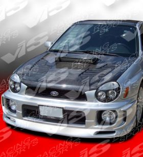 2002-2003 Subaru Impreza WRX 4dr Z Speed FRP Front Lip Spoiler - ViS - VIS-02SBWRX4DZSP-011