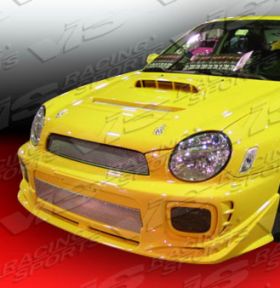 2002-2003 Subaru WRX STi 4dr Zyclone FRP Front Lip Spoiler by ViS - VIS-02SBWRX4DZYC-011