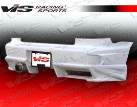 2002-2004 Toyota Matrix 4dr Ballistix Style Rear Bumper by ViS - 02TYMAT4DBX-002