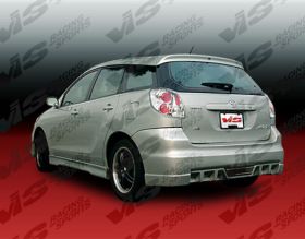 2002-2004 Toyota Matrix 4dr EVO 5 Style Rear Bumper by ViS - 02TYMAT4DEVO5-002