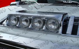 2003-2009 Hummer H2 4dr Bossini FRP Driving Light Housing by ViS - VIS-03HMH24DBOSS-041