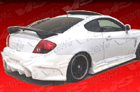 2003-2006 Hyundai Tiburon 2dr Laser Rear Bumper by ViS - VIS-03HYTIB2DLS-002
