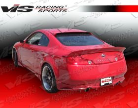 2003-2006 Infiniti G35 2dr Invader Style Rear Lip by ViS - VIS-03ING352DINV-012