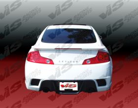 2003-2006 Infiniti G35 2dr K-Speed Style Rear Bumper by ViS - VIS-03ING352DKSP-002