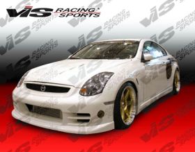 2003-2006 Infiniti G35 2dr Terminator Front Bumper by ViS - VIS-03ING352DTM-001