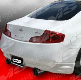 2003-2007 Infiniti G35 2dr FRP Techno R Rear Aprons by ViS - VIS-03ING352DTNR-012