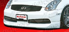 2003-2007 Infiniti G35 2dr FRP Wings Front Lip Spoiler by ViS - VIS-03ING352DWIN-011