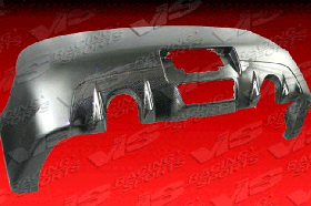 2003-2007 Infiniti G35 2dr Z Speed Carbon Fiber Rear Bumper by ViS - VIS-03ING352DZSP-002CC