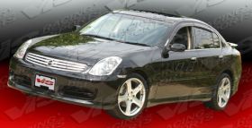 2003-2004 Infiniti G35 4dr FRP Techno R Body Kit by ViS - VIS-03ING354DTNR-099
