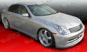 2003-2004 Infiniti G35 4dr FRP Werk Ground Effects Kit by ViS - VIS-03ING354DTWK-099