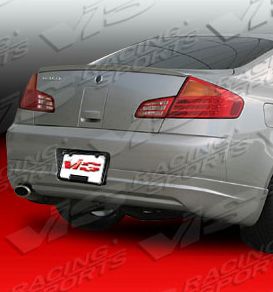 2003-2004 Infiniti G35 4dr FRP Werk Rear Lip Spoiler by ViS - VIS-03ING354DWK-012