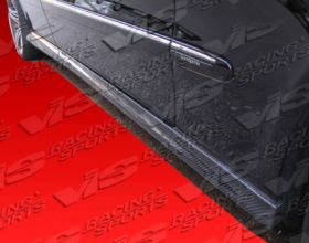 2003-2007 Mercedes E-Class W211 4dr Euro Tech 2 FRP Side Skirts ViS - VIS-03MEW2114DET2-004