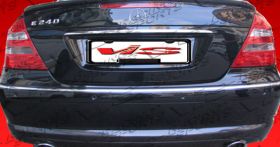 2003-2007 Mercedes E-Class W211 4dr Euro Tech 2 FRP Rear Lip by ViS - VIS-03MEW2114DET2-012