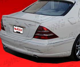 2000-2006 Mercedes S-Class W220 4dr Laser F1 FRP Rear Bumper by ViS - VIS-03MEW2204DLSF1-002
