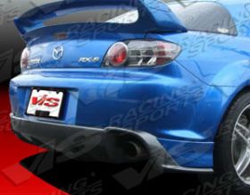 2003-2008 Mazda RX-8 Magnum Poly Urethane Rear Bumper by ViS - VIS-03MZRX82DMAG-002P