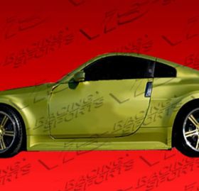 2003-2007 Nissan 350Z 2dr Demon FRP Side Skirts by ViS - VIS-03NS3502DDEM-004