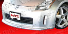 2003-2005 Nissan 350Z 2dr Invader I Carbon Fiber Front Lip by ViS - VIS-03NS3502DINV1-011C