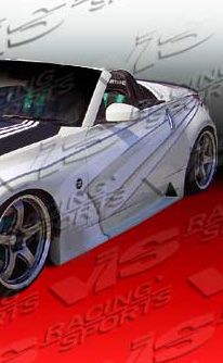 2003-2007 Nissan 350Z 2dr R35 FRP Side Skirts by ViS - VIS-03NS3502DR35-004