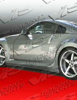 2003-2007 Nissan 350Z 2dr Ravage FRP Side Skirts by ViS - VIS-03NS3502DRAV-004