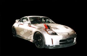 2003-2006 Nissan 350Z TechnoR Front Bumper by ViS - VIS-03NS350Z2DTNR-001