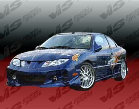 2003-2005 Pontiac Sunfire Ballistix Front Bumper by ViS - VIS-03PTSUN2DBX-001