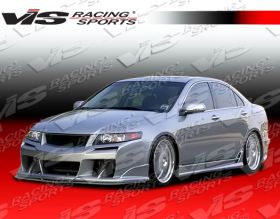 2004-2005 Acura TSX Laser Style Front Bumper by ViS - VIS-04ACTSX4DLS-001