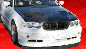 2004-2005 BMW E46 4dr Euro Tech Front Lip by ViS - VIS-04BME464DET-011