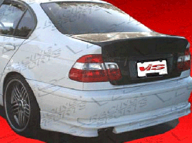 2004-2005 BMW E46 4dr Euro Tech Rear Lip by ViS - VIS-04BME464DET-012