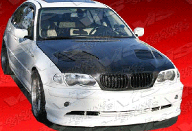 2004-2005 BMW E46 4dr Euro Tech Ground Effects Kit by ViS - VIS-04BME464DET-099