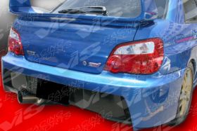 2004-2007 Subaru Impreza WRX 4dr Z Sport FRP Rear Bumper by ViS - VIS-04SBWRX4DZST-002
