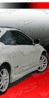 2005-2006 Acura RSX 2dr Techno R II Carbon Fiber Side Skirts by ViS - VIS-05ACRSX2DTNR2-004C