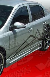 2005-2010 Chevy Cobalt 2dr 4dr Touring FRP Side Skirts by ViS - VIS-05CHCOB2DTOU-004
