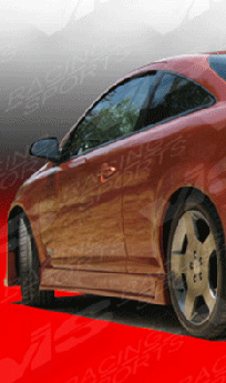 2005-2008 Chevy Cobalt 2dr TSC 3 Side Skirts by ViS - VIS-05CHCOB2DTSC3-004