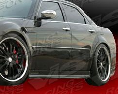 2005-2009 Chrysler 300 300C 4dr FRP Ballistix Side Skirts by ViS - VIS-05CY3004DBX-004