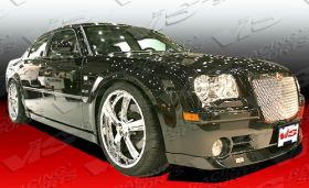 2005-2008 Chrysler 300C 4dr FRP VIP Ground Effects Kit by ViS - VIS-05CY300C4DVIP-099