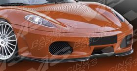 2005-2009 Ferrari F430 2dr FRP Euro Tech Front Lip Spoiler by ViS - VIS-05FR4302DET-011