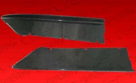 2005-2009 Ferrari F430 2dr N Tech Carbon Fiber Side Skirts by ViS - VIS-05FR4302DNTH-004C