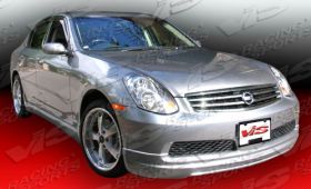 2005-2006 Infiniti G35 4dr FRP Werk Ground Effects Kit by ViS - VIS-05ING354DTWK-099