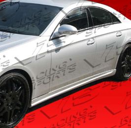 2005-2009 Mercedes CLS W219 4dr B Spec FRP Side Skirts by ViS - VIS-05MEW2194DBS-004