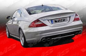 2005-2008 Mercedes Benz CLS W219 4dr Euro Tech Rear Bumper by ViS - VIS-05MEW2194DET-002
