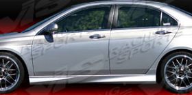 2006-2007 Acura TSX 4dr Techno R FRP Side Skirts by ViS - VIS-06ACTSX4DTNR-004