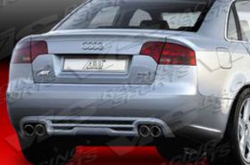 2006-2008 Audi A4 4d FRP A Tech Rear Lip Spoiler by ViS - VIS-06AUA44DATH-012