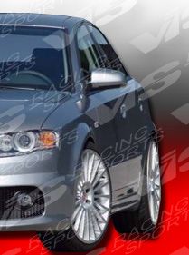 2006-2008 Audi A4 4d FRP C Tech Side Skirts by ViS - VIS-06AUA44DCTH-004
