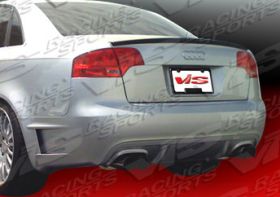 2006-2008 Audi A4 4d FRP DTM Rear Bumper by ViS - VIS-06AUA44DDTM-002