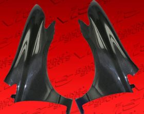 2006-2008 Honda Civic 2dr OEM Carbon Fiber Front Fenders by ViS - VIS-06HDCVC2DOE-007C
