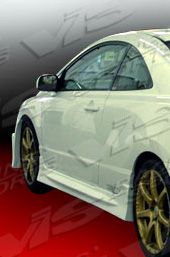 2006-2008 Honda Civic 2dr FRP Type R Concept Side Skirts by ViS - VIS-06HDCVC2DTRC-004